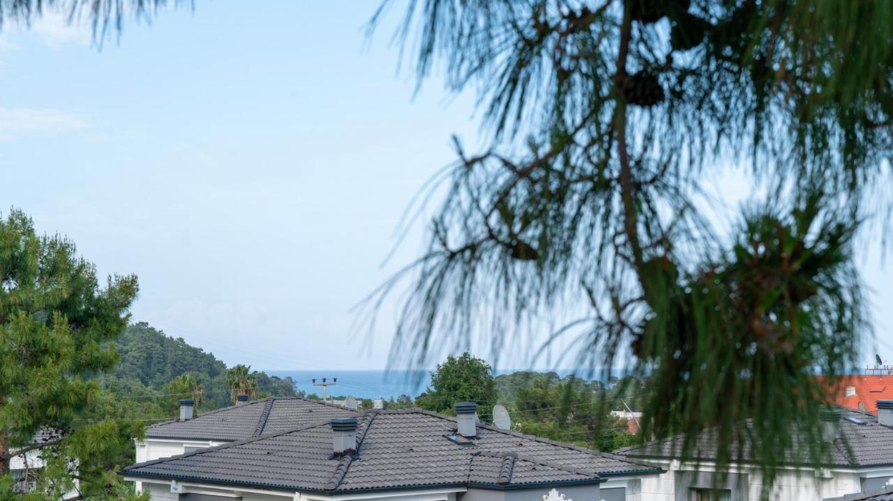 Spacious Villa With Sea And Mountain View Kemer Exteriör bild